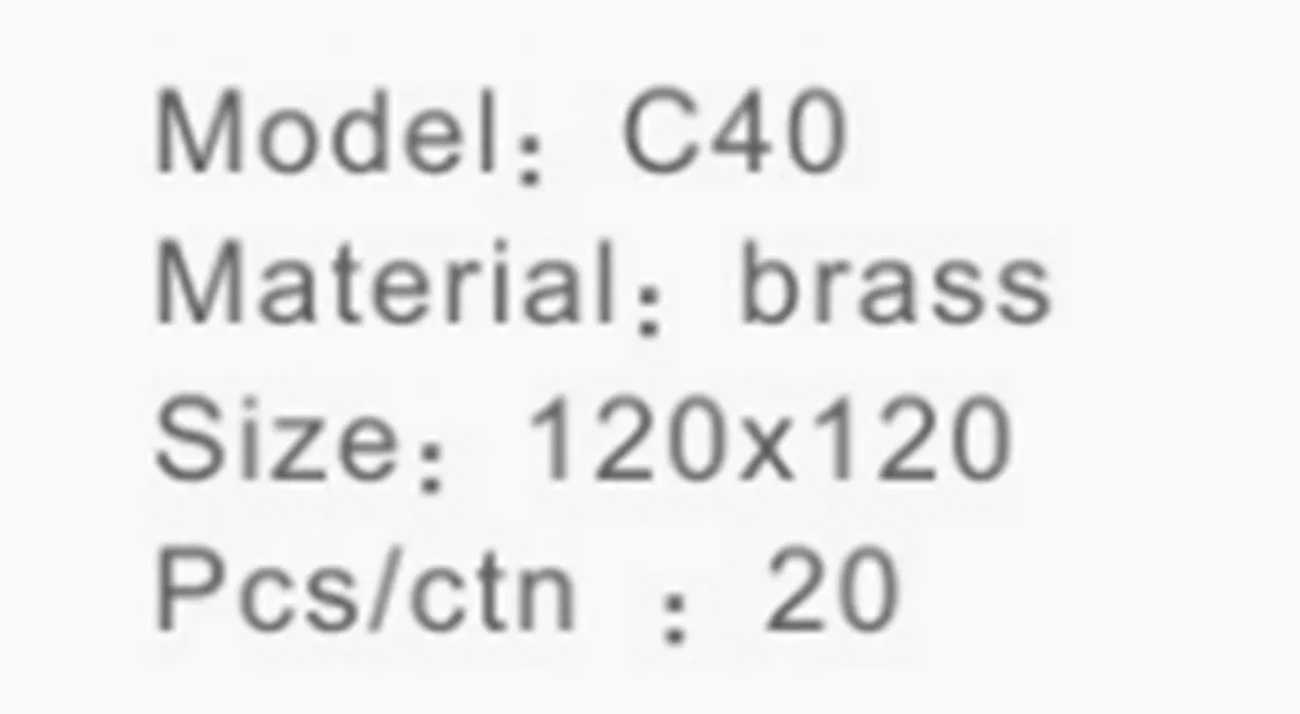 Напольная розетка-C40-b
