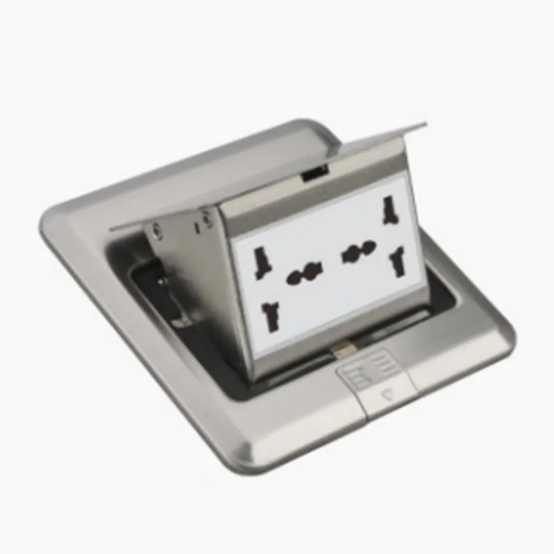 Напольная розетка-D11-3