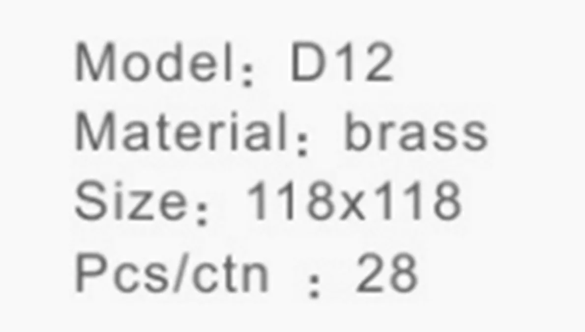 Напольная розетка-D12-a