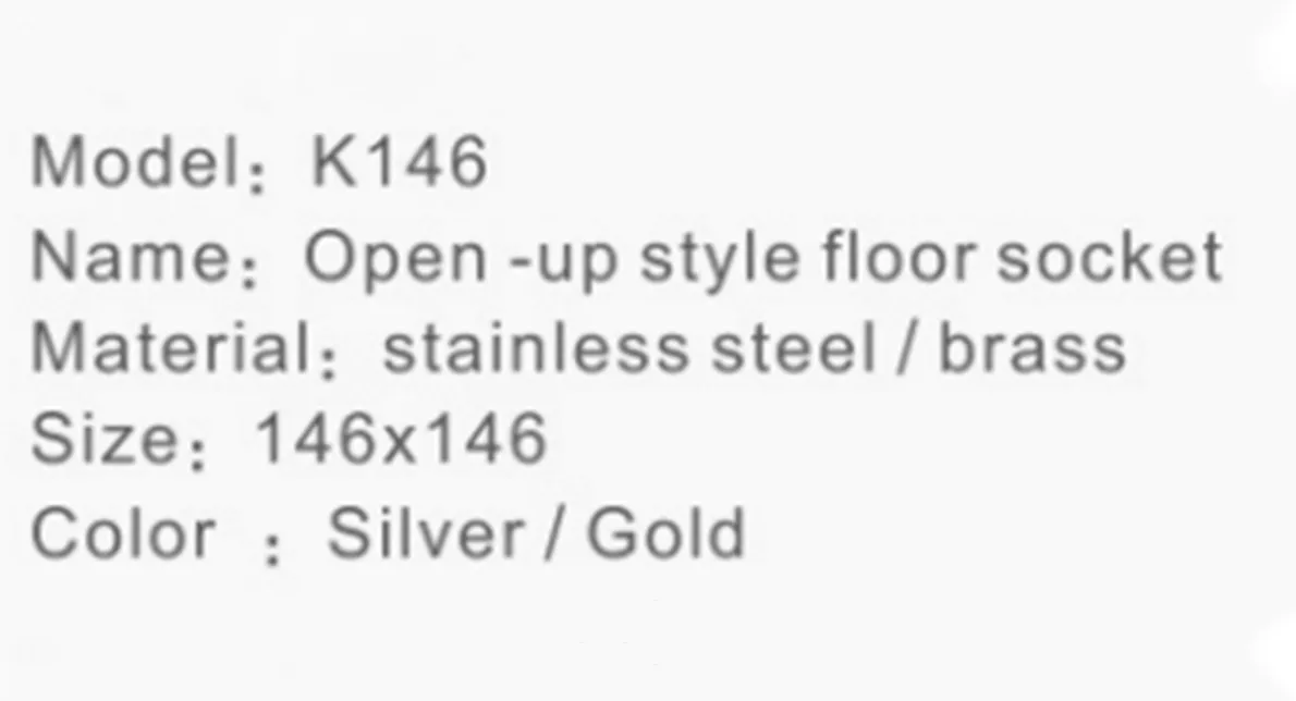 Напольная розетка-K146-a